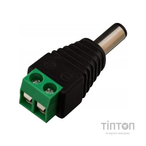 Конектор Greenvision GV-DC male 100шт/уп. (3587)