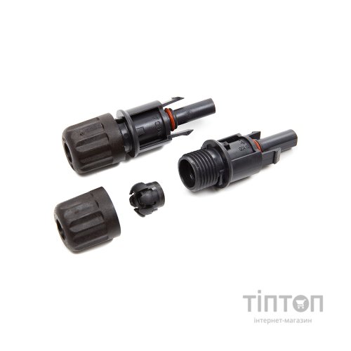 Конектор MC4 30A PV, обжимне з`єднання, 10 шт. в наборі HiSmart (NV820160)