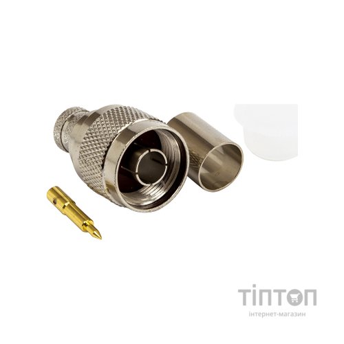 Конектор N-male обжимний роз`єм для кабеля LMR-400 HiSmart (TV991112)