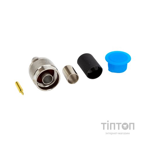 Конектор N-male обжимний роз`єм для кабеля RG6 HiSmart (TV991280)