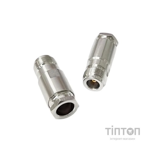 Конектор N Type Female накрутка RG-8/RG-213/LMR400/SYV-50-7/7D-FB/8D-FB Voltronic (YT42116)