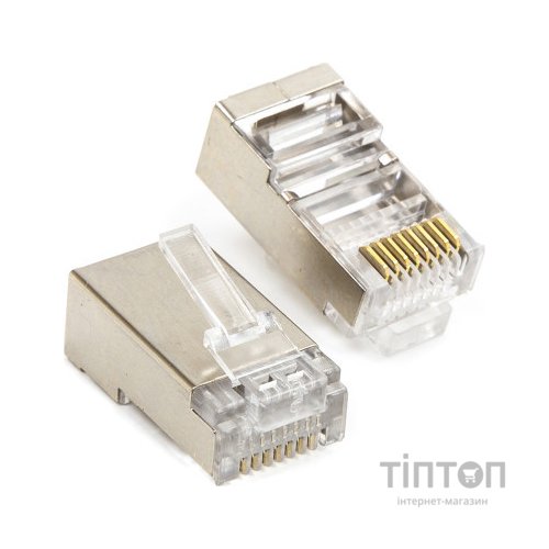 Конектор RJ45 cat.5e FTP 8p8c * 100 PowerPlant (LYUS006)
