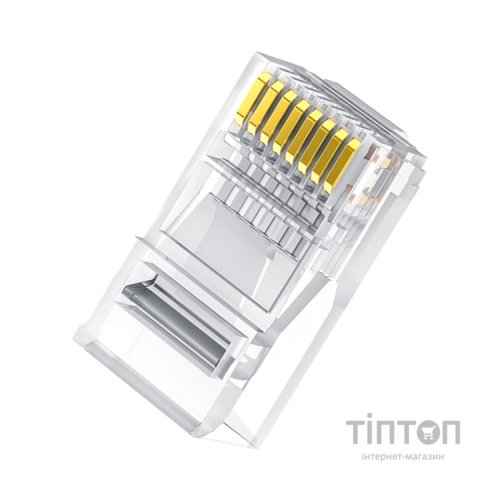 Конектор RJ45 Cat 6 Unshielded Modular Plugs 100-Pack Ugreen (U_60558)