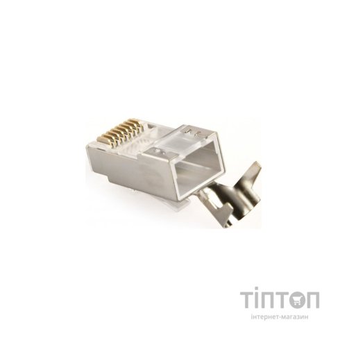 Конектор RJ45 cat.7 FTP 8P8C * 50 (наскрізні отв., позолоч. конт.) Cablexpert (LC-PTF7-01/50)