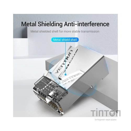 Конектор RJ45 FTP Cat.6 Modular 10 шт. Vention (IDFR0-10)