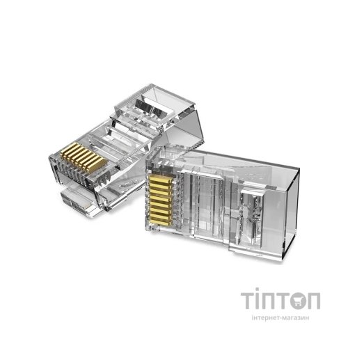 Конектор RJ45 UTP Cat.6 Modular 10 шт. Vention (IDDR0-10)