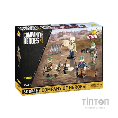 Конструктор Cobi Company of Heroes 3 Компанія героїв, 60 деталей (COBI-3041)