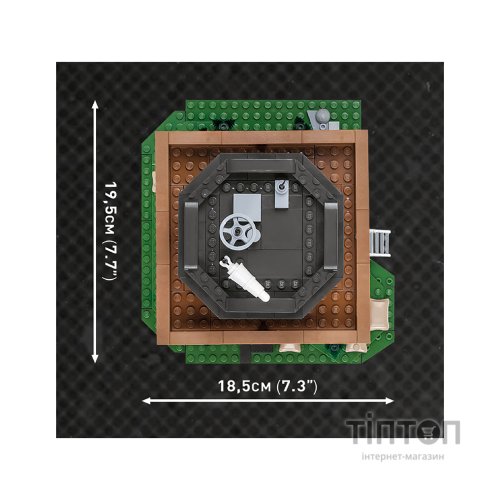 Конструктор Cobi Company of Heroes 3 USA Центр Авіапідтримки, 652 деталі (COBI-3042)