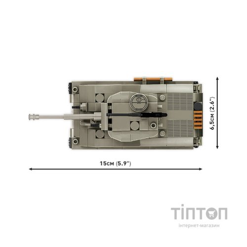 Конструктор Cobi Друга Світова Війна Танк M4 Шерман, 320 деталей (COBI-2711)