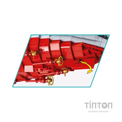 Конструктор Cobi Лінкор Ямато 1:300, 2665 деталей (COBI-4833)