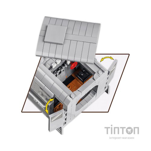 Конструктор Cobi Локомотив Kriegslokomotive Class 52 1:35, 2476 деталей (COBI-6281)