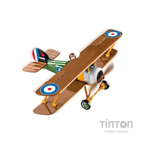 Конструктор Cobi Перша Світова Війна Літак Сопвич Кэмел F1, 176 деталей (COBI-2987)