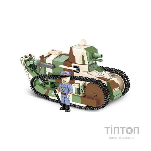 Конструктор Cobi Перша Світова Війна Танк Рено FT-17 Перемога, 304 деталей (COBI-2992)