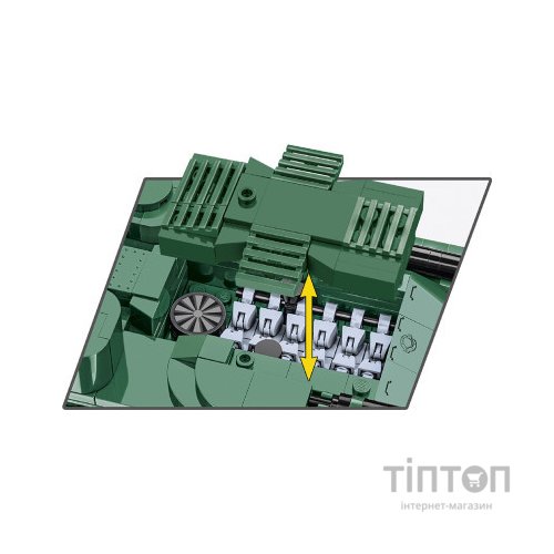 Конструктор Cobi Перша Світова Війна Танк Віккерс A1E1 Незалежний, 886 деталей (COBI-2990)