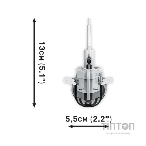 Конструктор Cobi Підводний човен Танг SS-306, 777 деталей (COBI-4831)