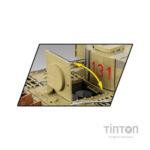 Конструктор Cobi PZKPFW VI Тигр 131, 1:12 8000 деталей (COBI-2801)