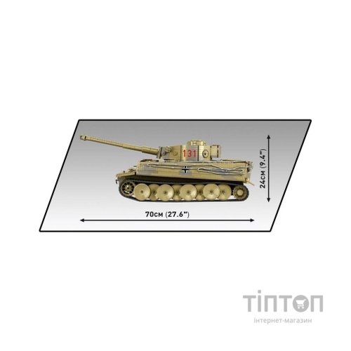 Конструктор Cobi PZKPFW VI Тигр 131, 1:12 8000 деталей (COBI-2801)
