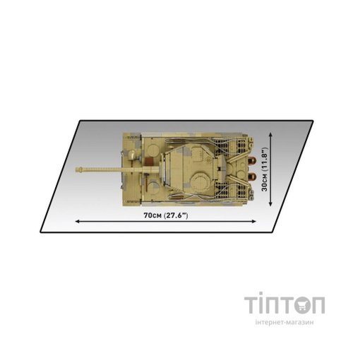 Конструктор Cobi PZKPFW VI Тигр 131, 1:12 8000 деталей (COBI-2801)