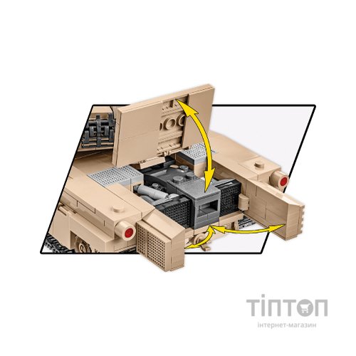 Конструктор Cobi Танк M1A2 Абрамс, 975 деталей (COBI-2622)