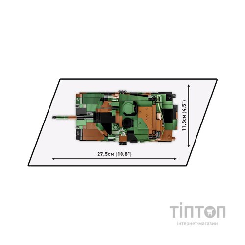 Конструктор Cobi Танк M1A2 SEP v3 Абрамс, 1017 деталей (COBI-2623)