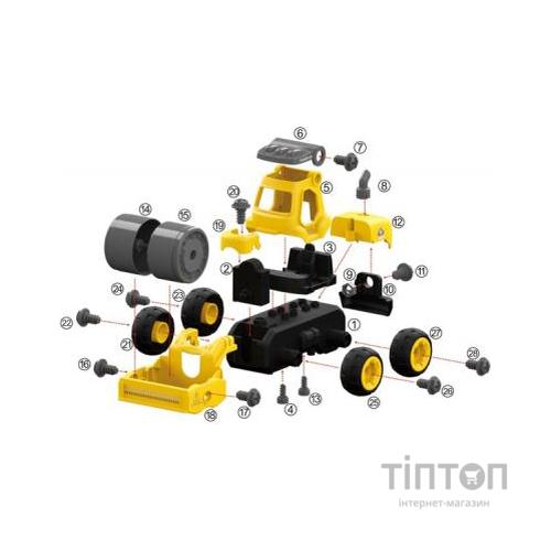 Конструктор Diy Spatial Creativity Каток з електродвигуном (CJ-1365033)