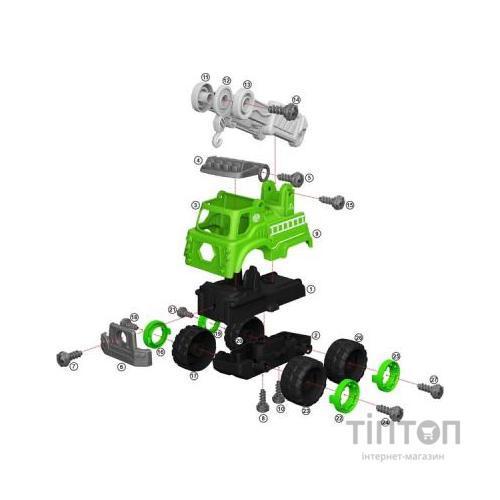 Конструктор Diy Spatial Creativity Зелений кран (CJ-1614185)