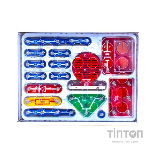 Конструктор DOKA електронний Перші кроки в електроніці (Набір В, 15 схем) (D70710)