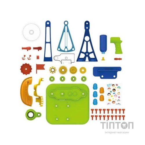 Конструктор EDU-Toys Піратський корабель з інструментами (JS026)