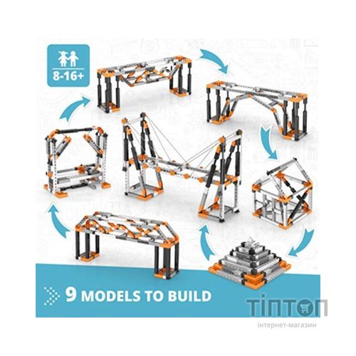 Конструктор Engino Stem Конструкції: Будівлі і Мости (STEM06)