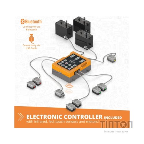 Конструктор Engino STEM & Robotics Pro Set v2 з акумулятором (E30-1B)