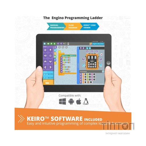 Конструктор Engino STEM & Robotics Pro Set v2 з акумулятором (E30-1B)