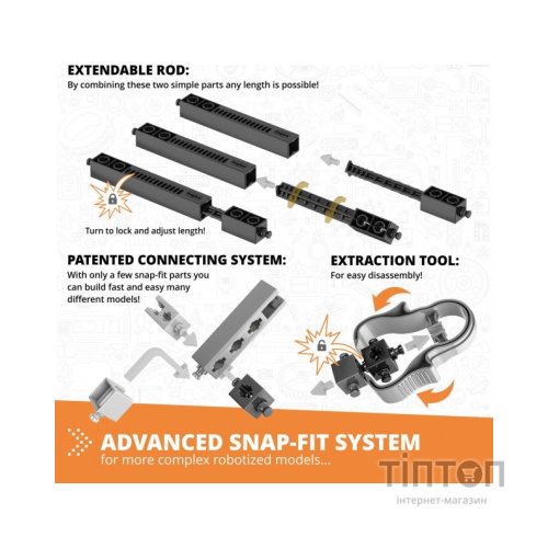 Конструктор Engino STEM & Robotics Pro Set v2 з акумулятором (E30-1B)