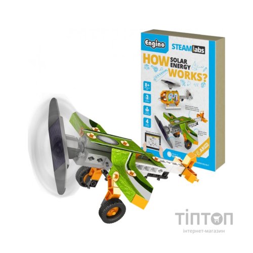 Конструктор Engino Stem Як працює сонячна енергія (STL20-EN)