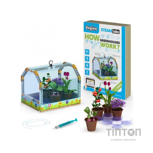 Конструктор Engino Stem Як працює теплиця (STL23)