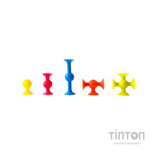 Конструктор Fat Brain Toys на міні-присосках MiniSquigz 75 шт (F107ML)