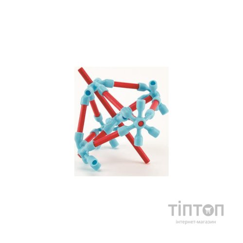 Конструктор Hape Flexistix Креативні фігури 133 деталі бамбуковий (E5565)