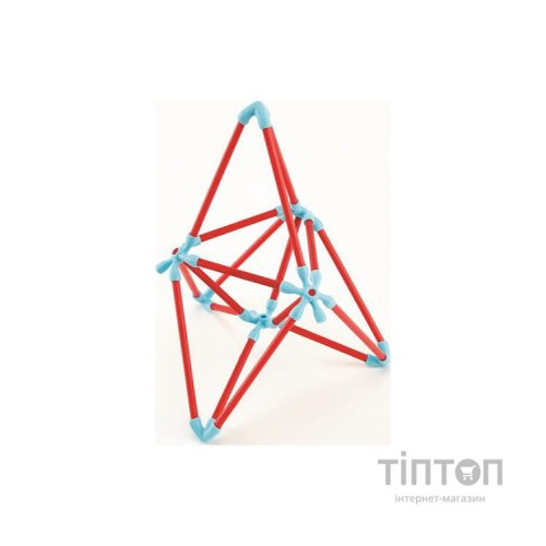 Конструктор Hape Flexistix Креативні фігури 133 деталі бамбуковий (E5565)