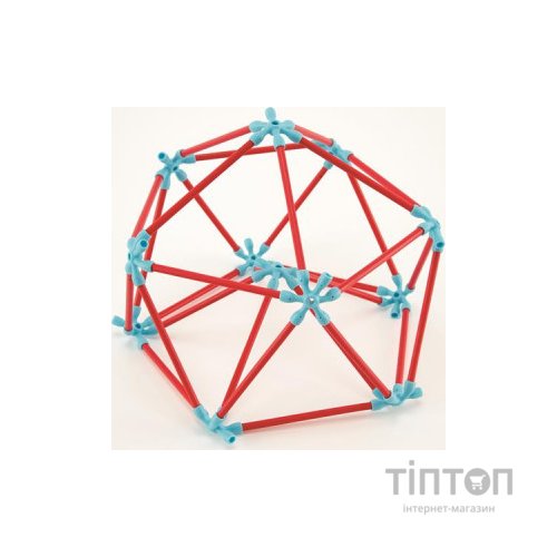 Конструктор Hape Flexistix Креативні фігури 133 деталі бамбуковий (E5565)