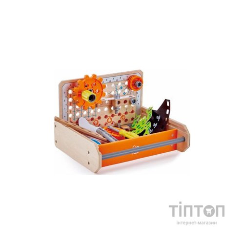 Конструктор Hape Junior Inventor Інструменти для експериментів 32 елемента (E3029)