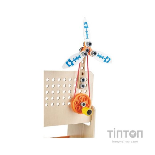 Конструктор Hape Junior Inventor Науковий верстак настільний 58 деталей (E3028)