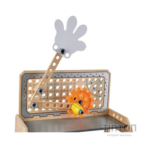 Конструктор Hape Junior Inventor Науковий верстак настільний 58 деталей (E3028)