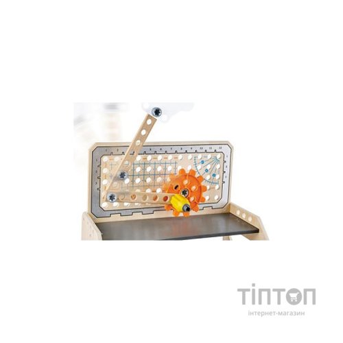 Конструктор Hape Junior Inventor Науковий верстак настільний 58 деталей (E3028)