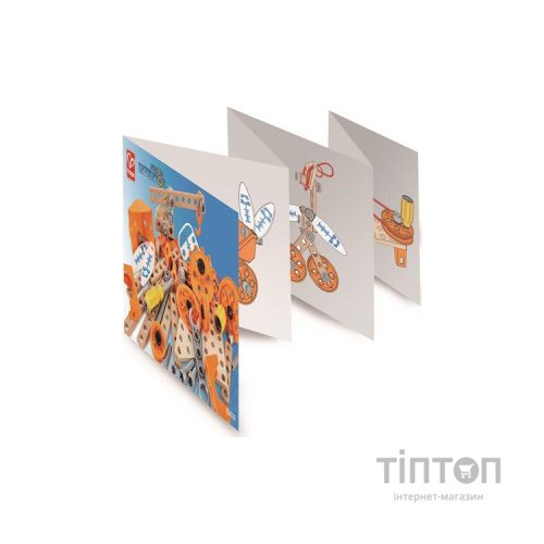 Конструктор Hape Junior Inventor з підсвіткою 57 деталей (E3032)