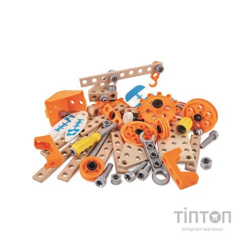 Конструктор Hape Junior Inventor з підсвіткою 57 деталей (E3032)