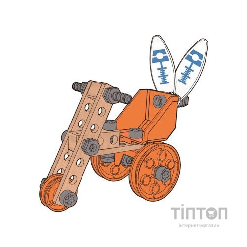 Конструктор Hape Junior Inventor з підсвіткою 57 деталей (E3032)