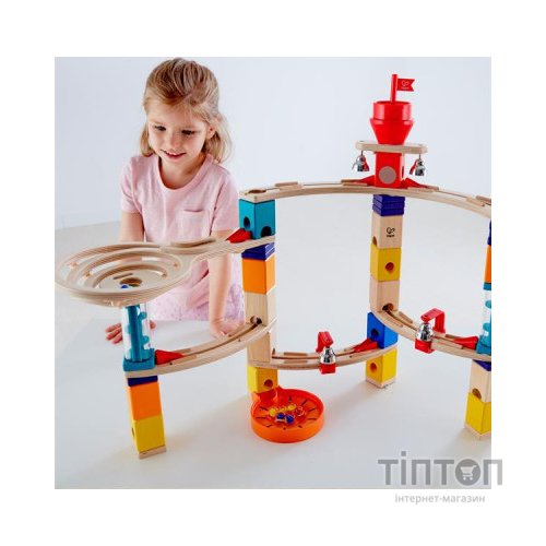 Конструктор Hape лабіринт Quadrilla Потік із замку 102 елемента (E6019)