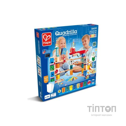 Конструктор Hape лабіринт Quadrilla Програмування 159 елементів (E6029)