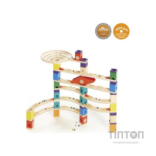 Конструктор Hape лабіринт Quadrilla Прискорення 136 елемента (E6007)