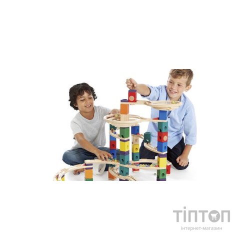 Конструктор Hape лабіринт Quadrilla Прискорення 136 елемента (E6007)