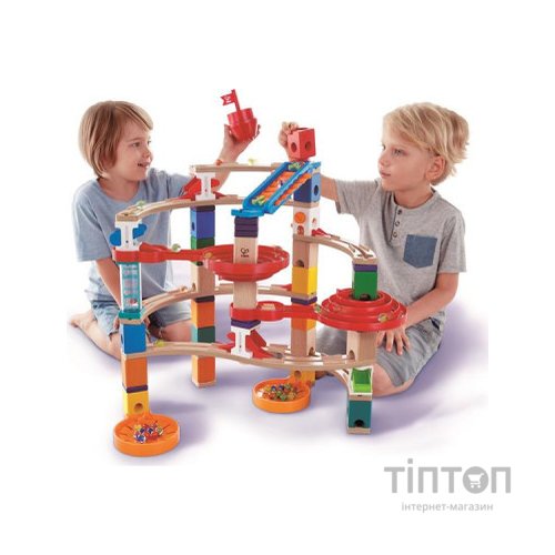 Конструктор Hape лабіринт Quadrilla Спіралі 129 елементів (E6024)